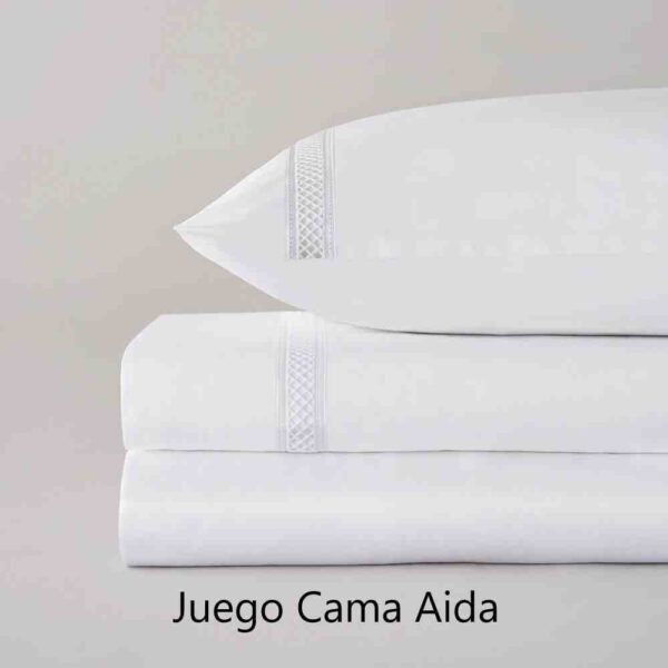 Juego de sábanas Aida. Cama 150 cm