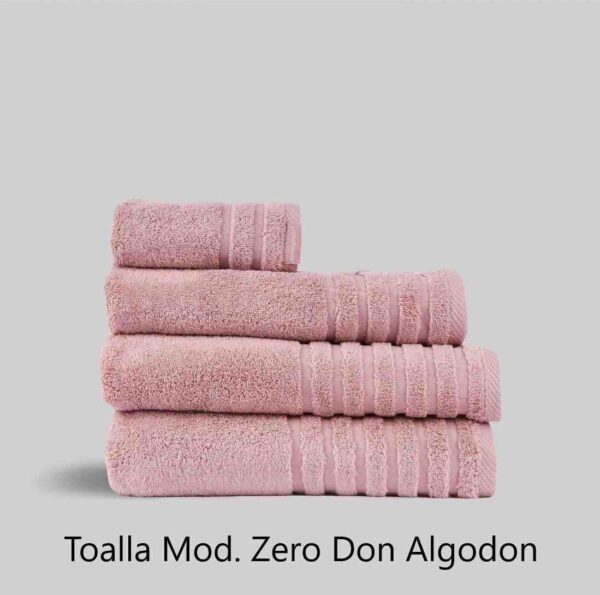 Toalla Mod. Zero Don Algodón 100% Algodón Malva Lavabo